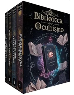 Livro Biblioteca de Ocultismo - 4 Livros - Segredos do Invisível: Magia, Simbolismo e Transformação ao Longo da História: Sabedoria Secreta e Magia Prática: O Conhecimento Oculto Entre Mundos