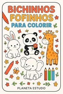 Livro Bichinhos Fofinhos: Para Colorir