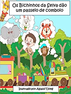 Livro Os Bichinhos da Selva dão um passeio de comboio