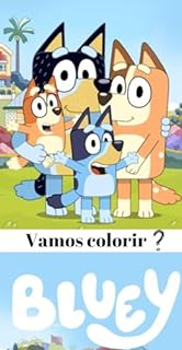 Livro BLUEY PARA COLORIR !!