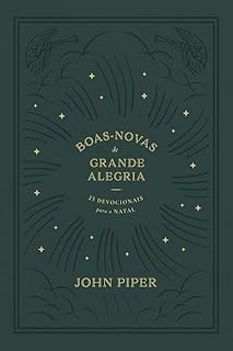 Livro Boas-novas de grande alegria: 25 devocionais para o Natal