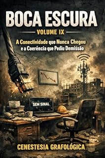 Livro BOCA ESCURA — VOLUME IX A Conectividade que Nunca Chegou e a Coerência que Pediu Demissão