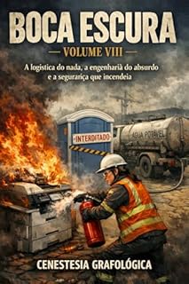 BOCA ESCURA — VOLUME VIII A logística do nada, a engenharia do absurdo e a segurança que incendeia