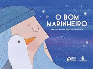 Livro O bom marinheiro – Com ilustrações lúdicas em colagem e texto do mesmo autor de "O urso e o eco" e "De quem é a coroa?"