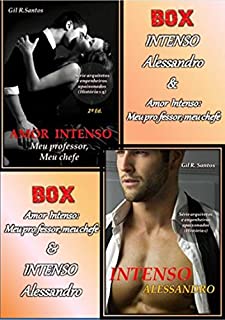 Livro Box Amor Intenso: Meu professor, meu chefe e INTENSO Alessandro(completos)
