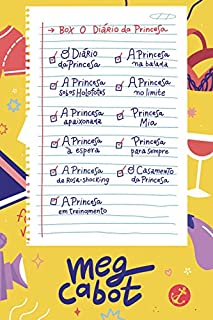 Livro Box O diário da princesa
