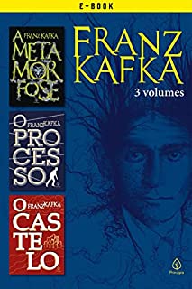 Box Franz Kafka com 3 livros (Clássicos da literatura mundial)