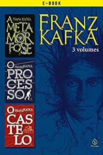Livro Box Franz Kafka com 3 livros (Clássicos da literatura mundial)