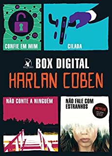 Livro Box Harlan Coben: Confie em mim • Não conte a ninguém • Cilada • Não fale com estranhos