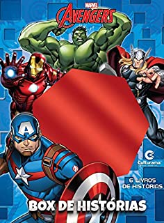 Livro Box de Histórias Vingadores