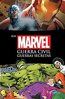 Livro Box Marvel: Guerra Civil e Guerras Secretas
