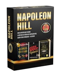 Livro Box Napoleon Hill - Sucesso e abundância: Mais Esperto que o Diabo + As Regras de Ouro + Quem Pensa Enriquece - o Legado