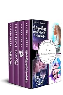 Livro Box Romances New Adult