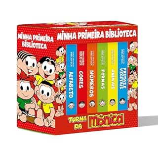 Livro Box - Turma da Mônica Coleção Minha Primeira Biblioteca