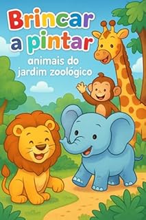 Brincar a pintar: Animais do Jardim Zoológico