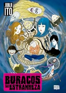 Livro Buracos da Estranheza: 35 anos da carreira de Junji Ito (autobiografia do autor)