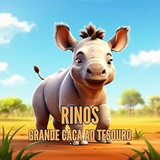 Livro A grande caça ao tesouro de Rino - para crianças a partir de 3 anos (Livro infantil)