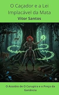 Livro O Caçador e a Lei Implacável da Mata: O Assobio de O Curupira e o Preço da Ganância