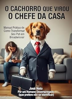Livro O CACHORRO QUE VIROU O CHEFE DA CASA: Manual Prático de Como Transformar Seu Pet em Breadwinner (Negócios, Empreendedorismo e Investimentos Livro 13)