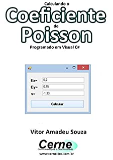 Livro Calculando o Coeficiente de Poisson Programado em Visual C#