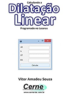 Livro Calculando a Dilatação Linear Programado no Lazarus