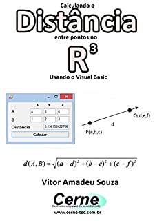 Livro Calculando a Distância entre pontos no R3 Usando o Visual Basic