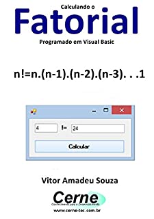 Livro Calculando o Fatorial Programado em Visual Basic