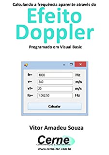 Livro Calculando a frequência aparente através do Efeito Doppler Programado em Visual Basic