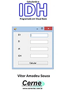 Livro Calculando o IDH Programado em Visual Basic