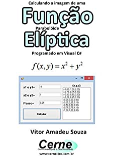 Livro Calculando a imagem de uma Função Parabolóide Elíptica Programado em Visual C#