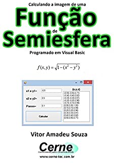 Livro Calculando a imagem de uma Função de Semiesfera Programado em Visual Basic