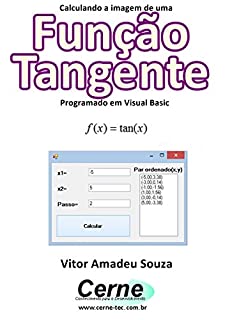 Livro Calculando a imagem de uma Função Tangente Programado em Visual Basic
