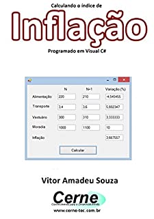 Livro Calculando o índice de Inflação Programado em Visual C#