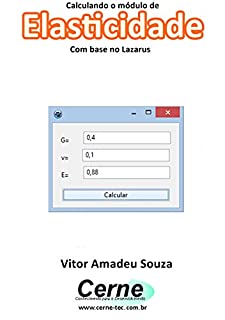 Livro Calculando o módulo de Elasticidade Com base no Lazarus