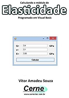 Livro Calculando o módulo de Elasticidade Programado em Visual Basic