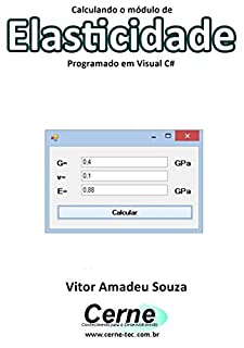 Livro Calculando o módulo de Elasticidade Programado em Visual C#