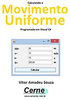 Livro Calculando o Movimento Uniforme Programado em Visual C#