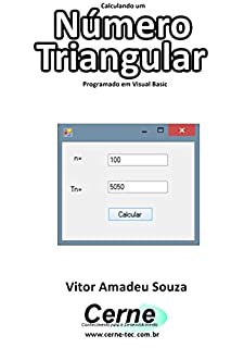 Livro Calculando um Número Triangular Programado em Visual Basic