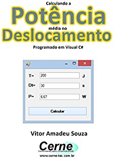 Calculando a Potência média no Deslocamento Programado em Visual C#