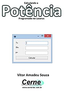 Livro Calculando a Potência Programado no Lazarus