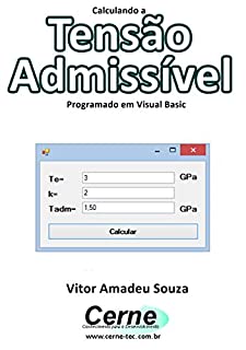 Calculando a Tensão Admissível Programado em Visual Basic