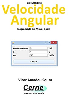 Livro Calculando a Velocidade Angular Programado em Visual Basic