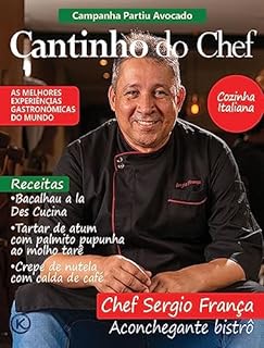 Cantinho do Chef Ed. 40; Chef Sergio França