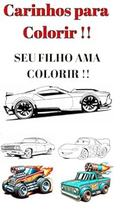 Livro Carinhos : para Colorir !!
