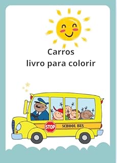 Livro Carros : Livro para colorir