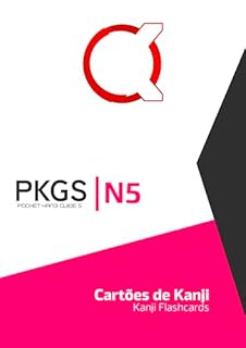 Livro Cartões de Kanji PKGS - JLPT N5: Kakumei Zero Networks