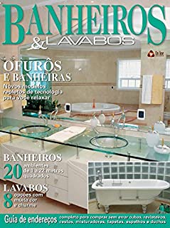 Livro Casa & Ambiente - Banheiros & Lavabos: Edição 5