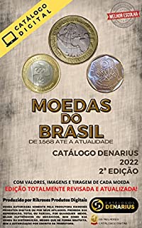 Livro Catálogo Denarius de Moedas do Brasil 2022