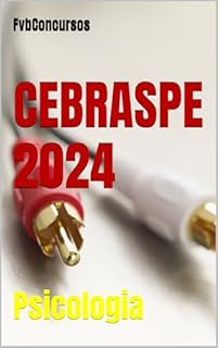 Livro CEBRASPE 2024: Psicologia