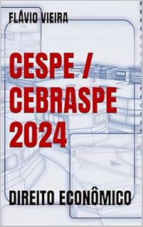 Livro CESPE / CEBRASPE 2024: DIREITO ECONÔMICO